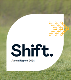Annual report cover Annual report cover